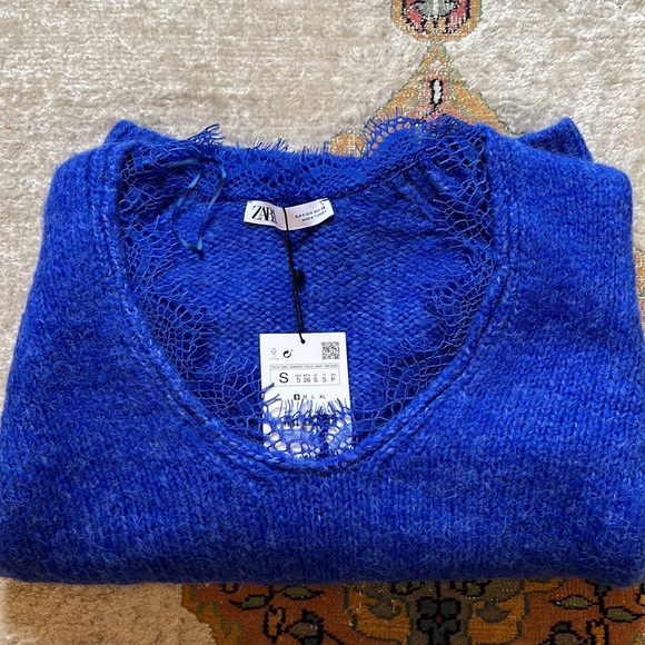 ZARA brand NEW adorable sweater from France - Picture 6 of 6